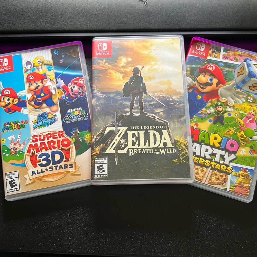 Bundle:Super Mario 3D All Stars, Zelda, Mario party Superstars